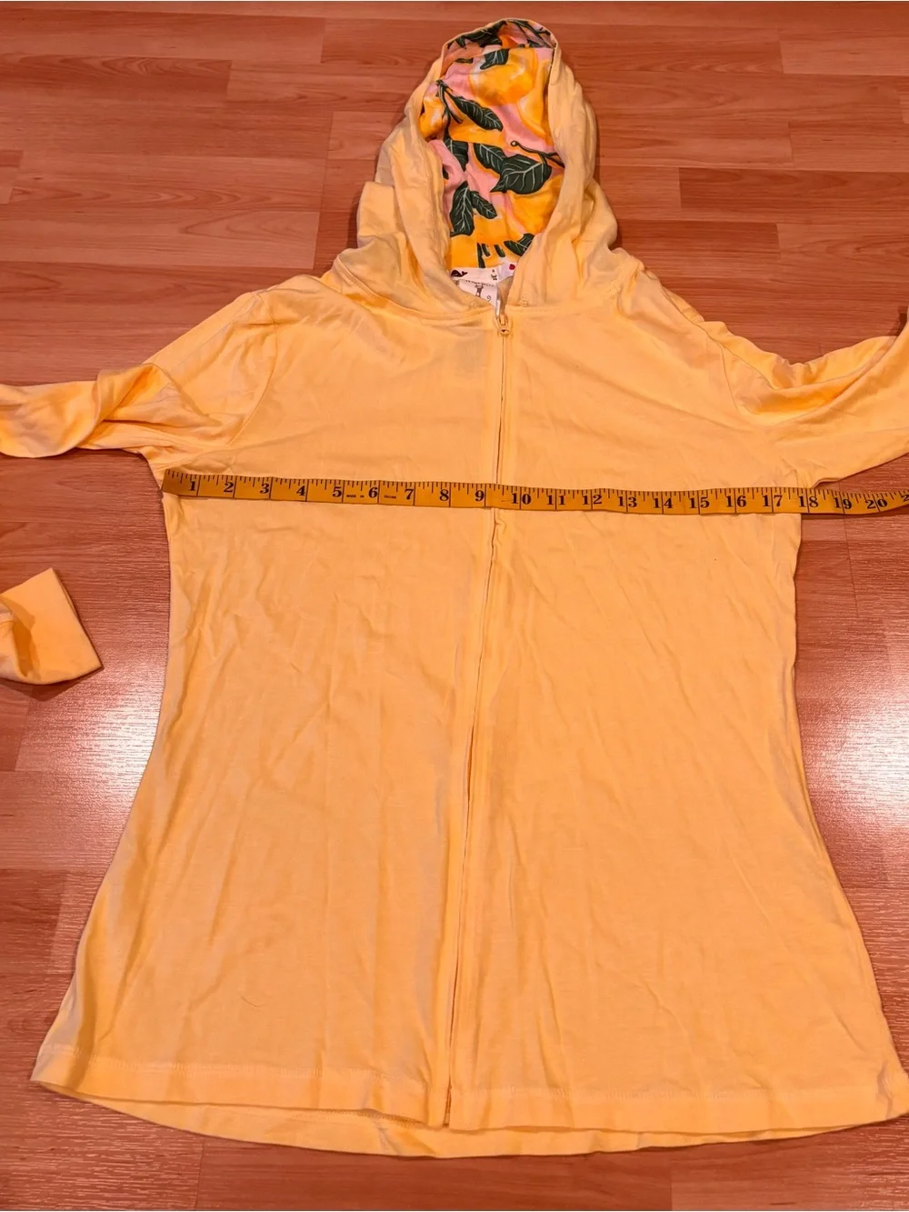 munki munki Yellow Lemon-Print Hooded Pajama 3 Piece Set